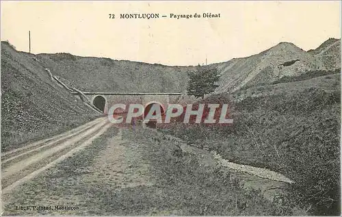 Cartes postales 72 montlucon paysage du dienat