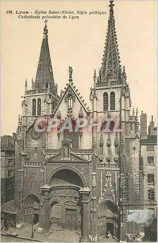 Ansichtskarte AK 128 lyon eglise saint nizier style gothique cathedrale primitive de lyon