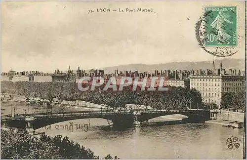 Cartes postales 74 lyon le pont morand