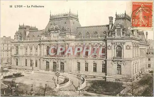 Cartes postales Lyon la prefecture