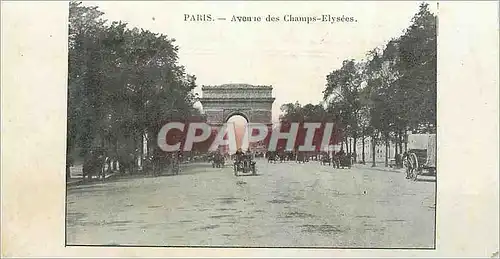 Cartes postales Paris avenue des champs elysees