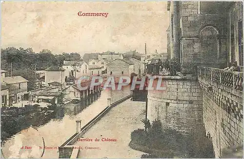 Cartes postales Commercy derriere du chateau