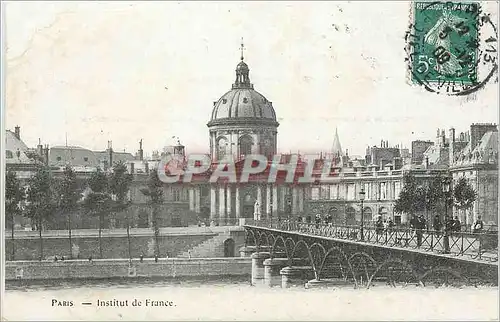 Cartes postales Paris institut de france