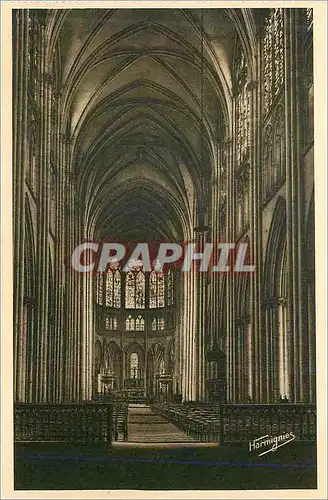 Cartes postales 78 troyes cathedrale saint pierre et saint paul 1208 1638 grande nef