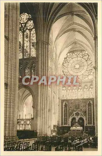 Cartes postales 81 troyes cathedrale saint pierre et saint paul transept et rosace cote sud
