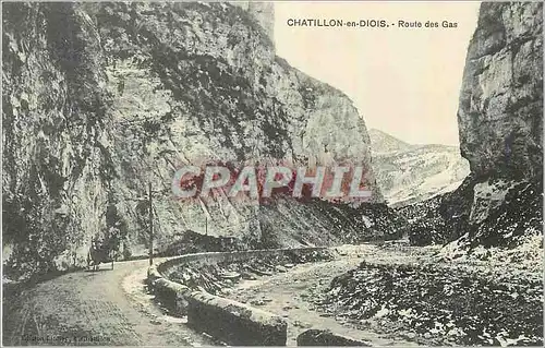 Cartes postales Chatillon en dios route des gas