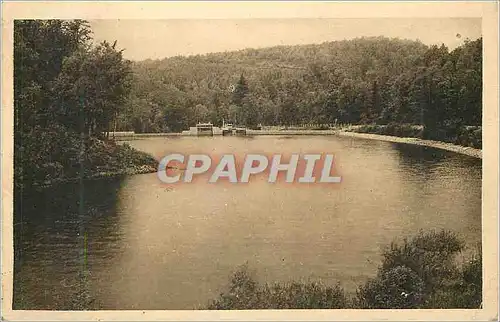 Ansichtskarte AK 126 en morvan le sant de la canche barrage de l usine electrique