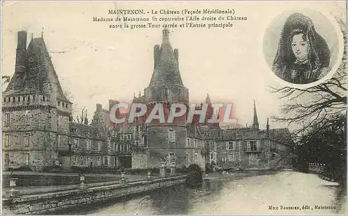Cartes postales Maintenon le chateau(facade meridionale)