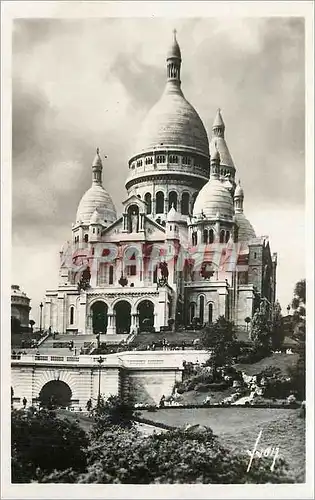 Cartes postales moderne Paris en flanant 22 basilique du sacre coeur de montmartre