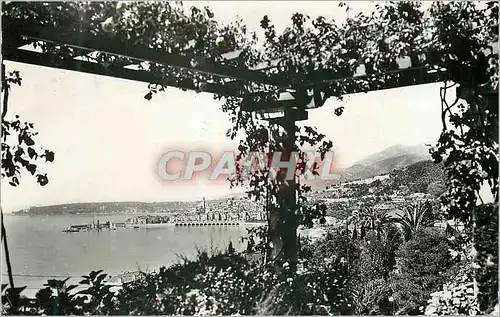 Cartes postales moderne Menton(a m) 12360 vue generale prise de garavan