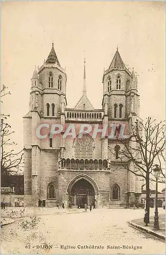 Ansichtskarte AK 62 dijon eglise cathedrale saint benigne