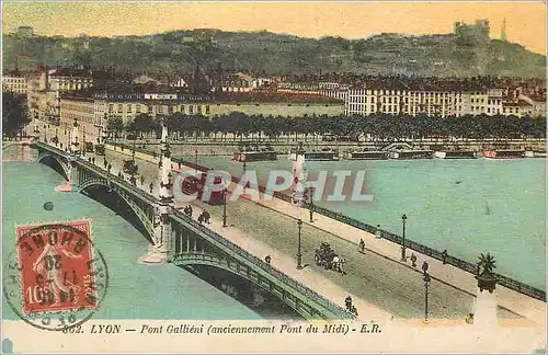 Ansichtskarte AK 362 lyon pont gallieni(anciennement pont du midi)