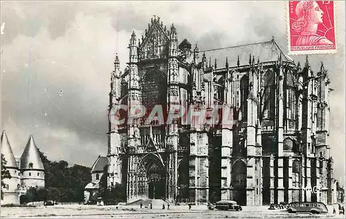 Moderne Karte 17 beauvais(oise) la cathedrale