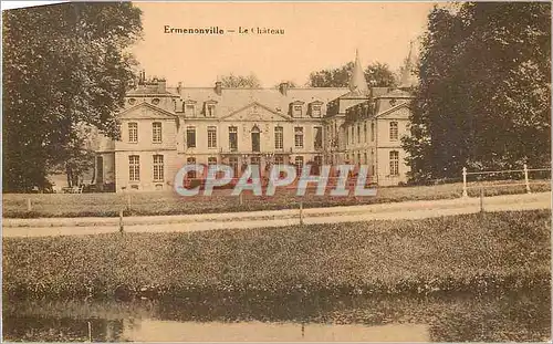 Cartes postales Ermenonville le chateau