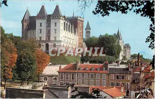 Cartes postales moderne Pau(basses pyrenees) le chateau henri iv du parc national