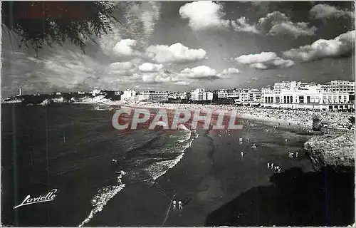Cartes postales moderne P 779 biarritz la grande plage
