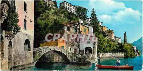 Cartes postales moderne Le lac de como nesso