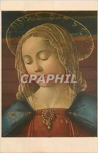 Cartes postales N 2 testa di vergine ghirlandajo(1451 1495)