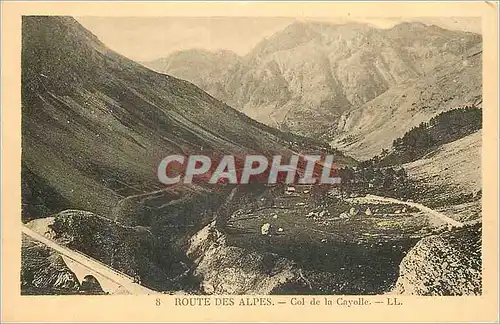 Cartes postales 8 route des alpes col de la cayolle