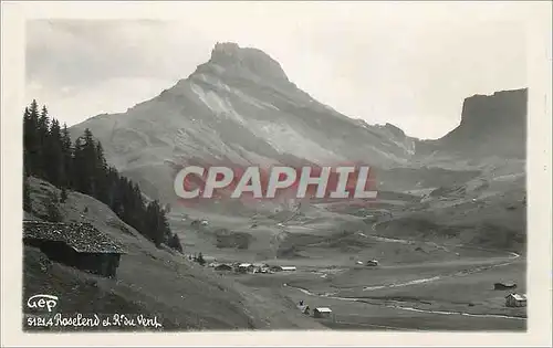 Moderne Karte Roselend et Vent