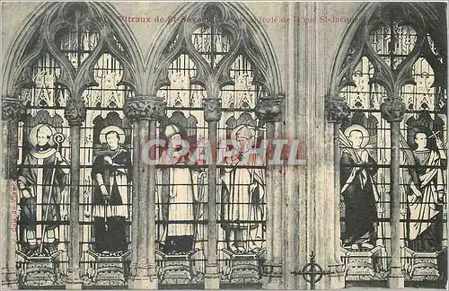 Cartes postales Vitraux de st severin