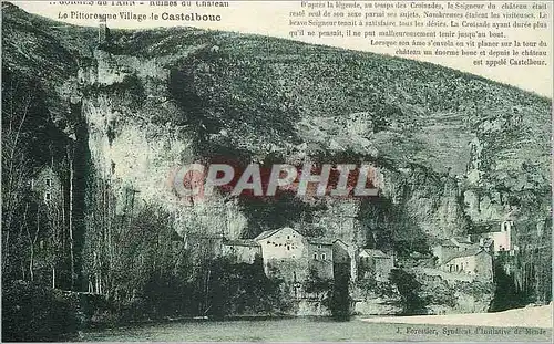 Cartes postales Le pittoresque village de castelbourc