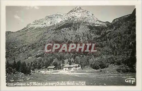 Cartes postales moderne Cirque de st meme (alt840m) chalet hotel du TCF