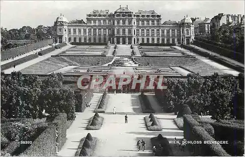 Cartes postales moderne 88392 wien schloss belvedere