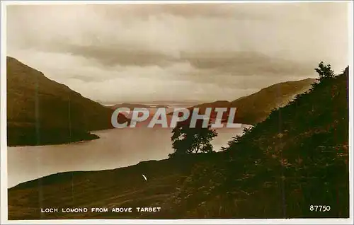 Cartes postales Loch lomond from above tarbet