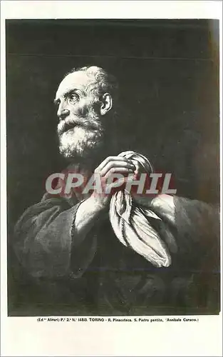 Cartes postales Torino r pinaccteca s pietro pentito