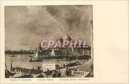 Ansichtskarte AK Musee de grenoble vue de venise canaletti(ecole venitienne)