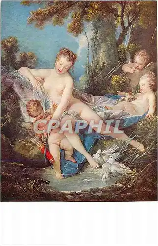 Cartes postales 739 venus consoling love by boucher(1703 1770) cift of chester dale