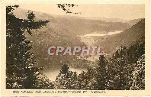 Cartes postales 1235 vallee des lacs de retournemer et longemer