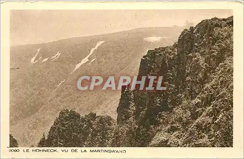 Cartes postales 2090 le hohneck vu de la martinswand