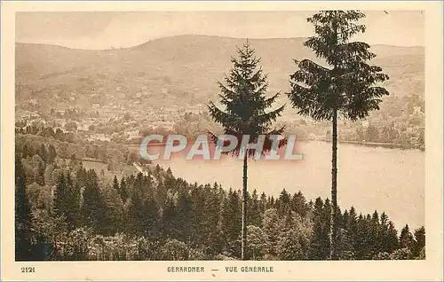Cartes postales Gerardmer vue generale