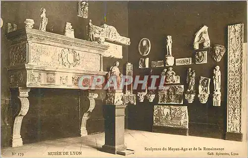 Cartes postales Musee de lyon sculpture du moyen age et de la renaissance