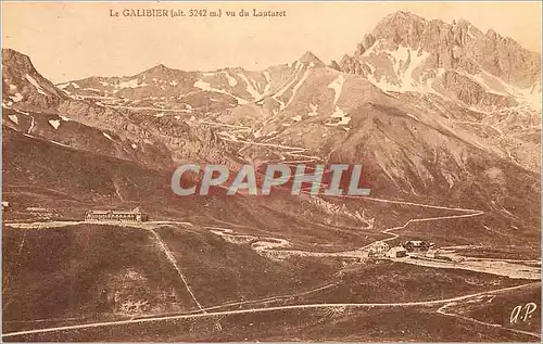 Ansichtskarte AK Le galibier(alt 3242 m) vu du lautaret