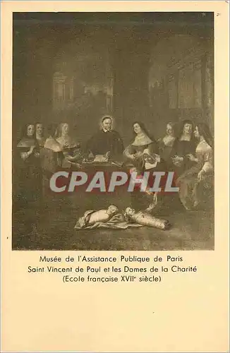 Cartes postales Musee de l assistance publique de paris saint vincent de paul et les dames de la charite (ecole