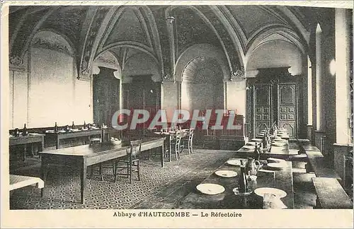 Cartes postales Abbaye d'Hautecombe Le Refectoire