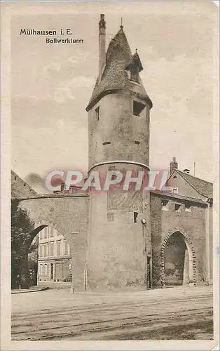 Cartes postales Mulhausen i E Bollwerkturm