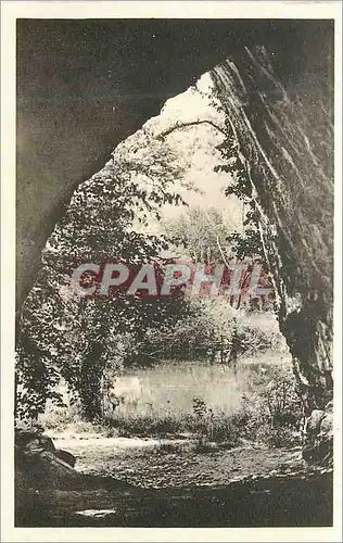 Cartes postales Grottes d'Arcy sur Cure (Yonne) Entree de la Grotte des Fees