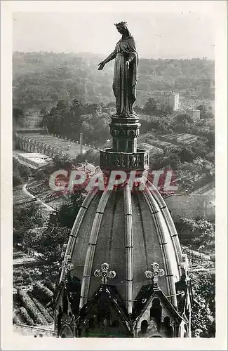 Cartes postales moderne Lyon Vierge Doree de l'Ancienne Chapelle de Fourviere