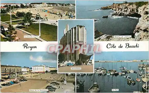 Cartes postales moderne Royan Cote de Beaute