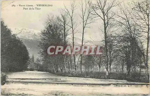 Cartes postales Haute Alsace Wesserling Port de la Thur