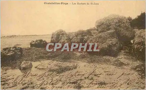 Cartes postales Chatelaillon Plage Les Rochers de St Jean