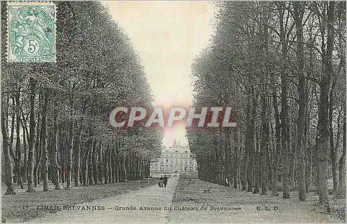 Cartes postales Limeil Brevannes Grande Avenue du Chateau de Brevannes