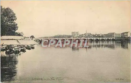 Cartes postales Saumur le Pont Cessart