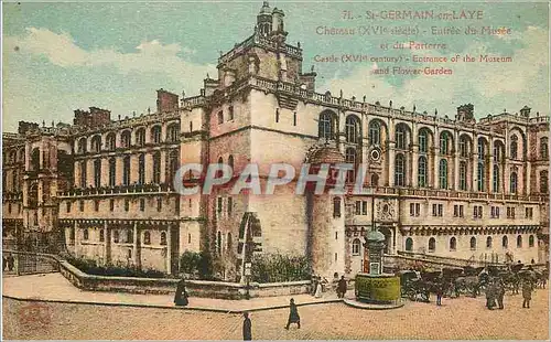 Cartes postales St Germain en Laye Chateau (XVIe Siecle) Entree du Musee du Parterre