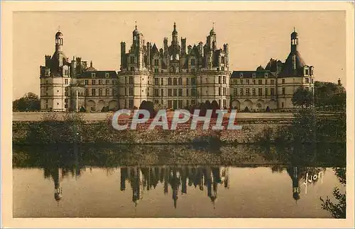 Ansichtskarte AK Chambord (Loir et Cher) Le Chateau (Facade Nord)