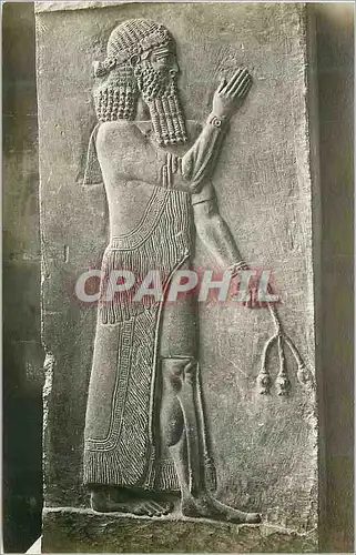 Cartes postales moderne Louvre Antiquites Asiatiques Le Roi Sargon